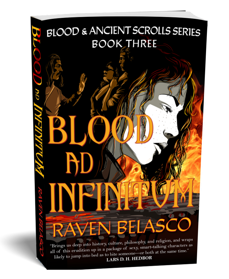 Blood Ad Infinitum Signed Paperback ONLY TWO LEFT IN STOCK